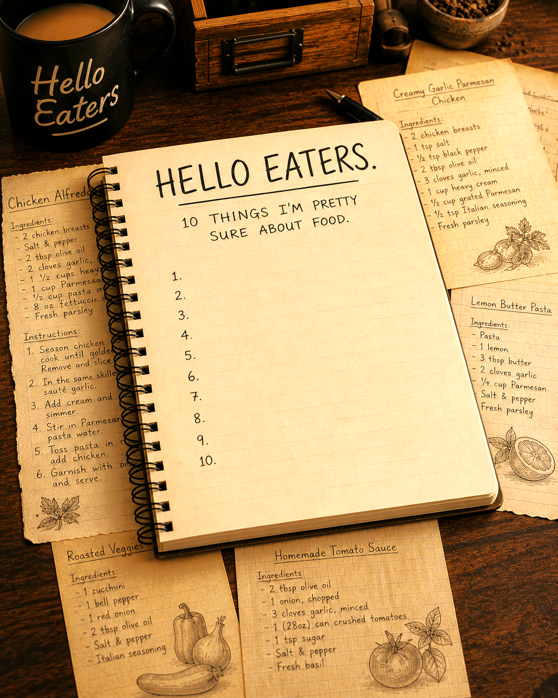 Things I’m Pretty Sure About Food